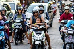 The streets of Denpasar City